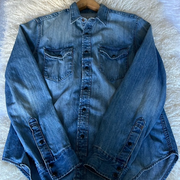 GAP Tops - Gap 1969 Denim Button Down Shirt